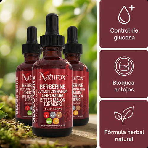Naturox™ – Berberin-Blutzuckerregulierungstropfen