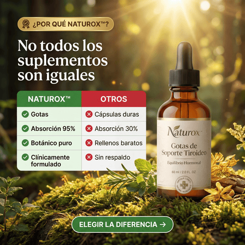 Naturox™ - Metabolic Balance - Gotas de Apoyo Metabólico y Tiroídeo