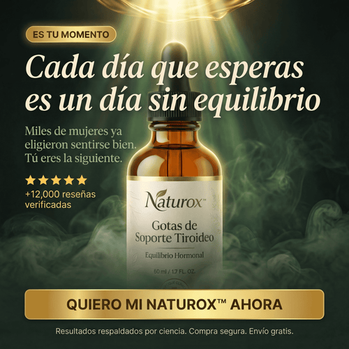 Naturox™ - Metabolic Balance - Gotas de Apoyo Metabólico y Tiroídeo